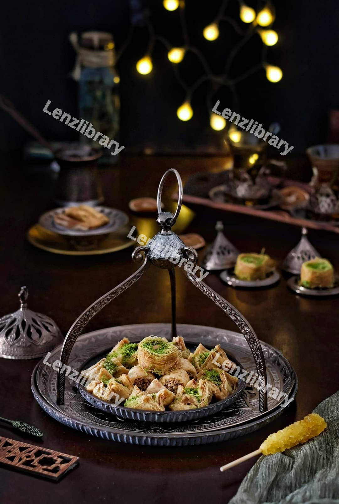 Pyramid Baklava sweets